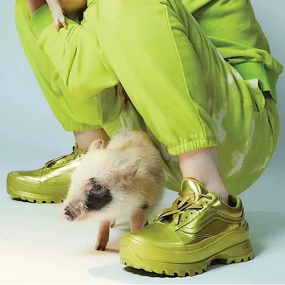 Collina Strada X Vans Old Skool Vibram DX Metallic Gold Citroen - Picture 1 of 13